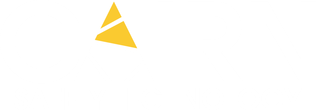 Cairn Safety Technology logo - White